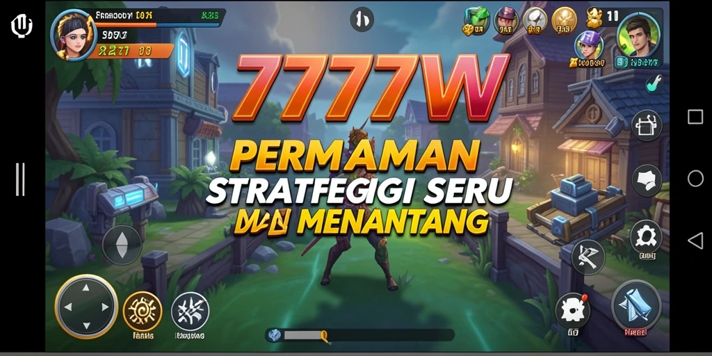 Gameplay menegangkan di 7777W dengan strategi yang mendalam.