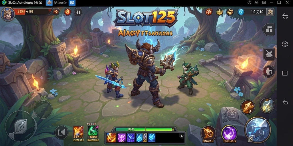 Gameplay SLOT123 menampilkan aksi seru dalam petualangan ARPG.